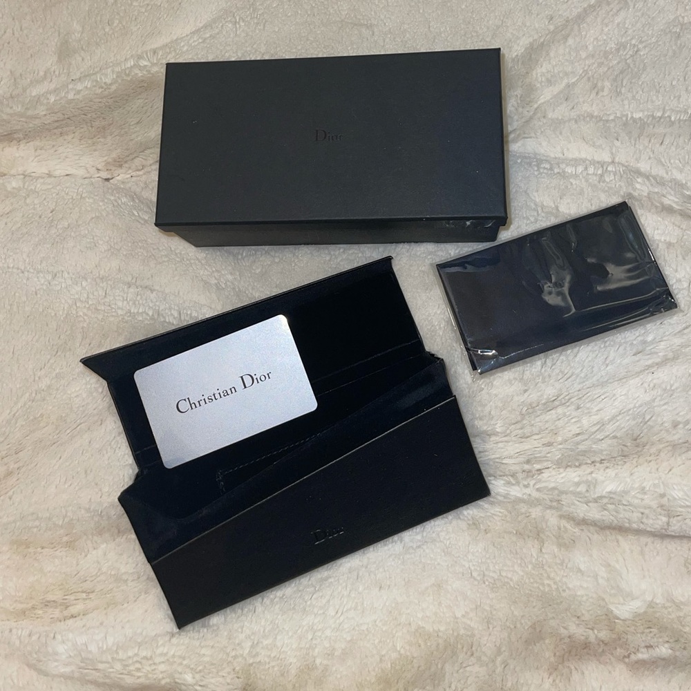 Christian Dior Sunglasses Case Set